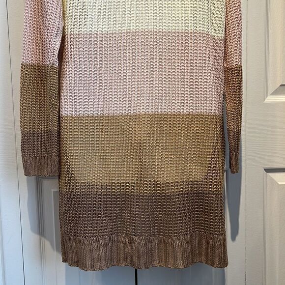 Inc International Concepts Colour Block Loose Knit Cardigan Size M NWT - Picture 10 of 12